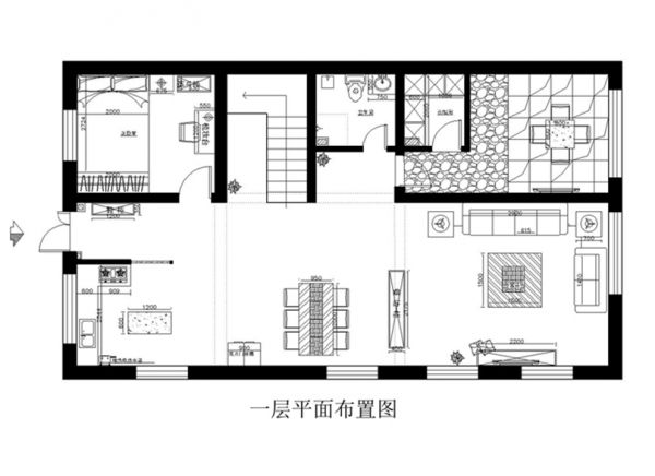 潭拓寺生态花园280平新中式风格案例赏析