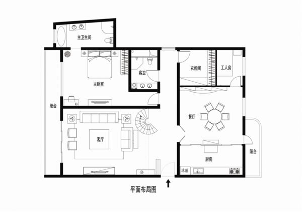 十号名邸165平简约时尚案例赏析