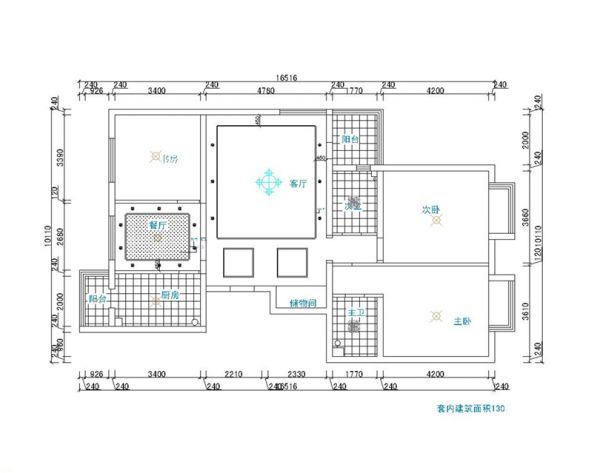 K2玉兰湾137平简约时尚案例效果图