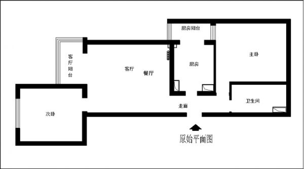 八里庄90平米现代简约两居室-实创完美家装