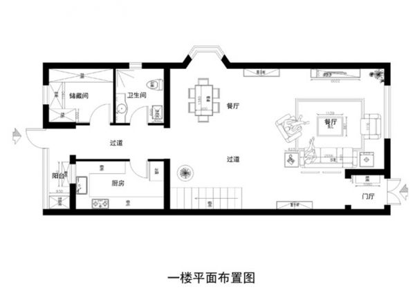 瑞海姆度假村265平简约时尚大宅案例效果图