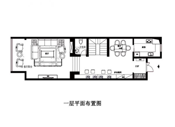 秀水花园320平欧式风格案例效果图设计