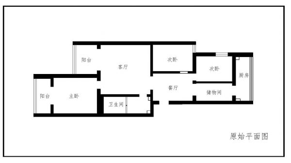 永定路甲4号院-现代风格-两居室