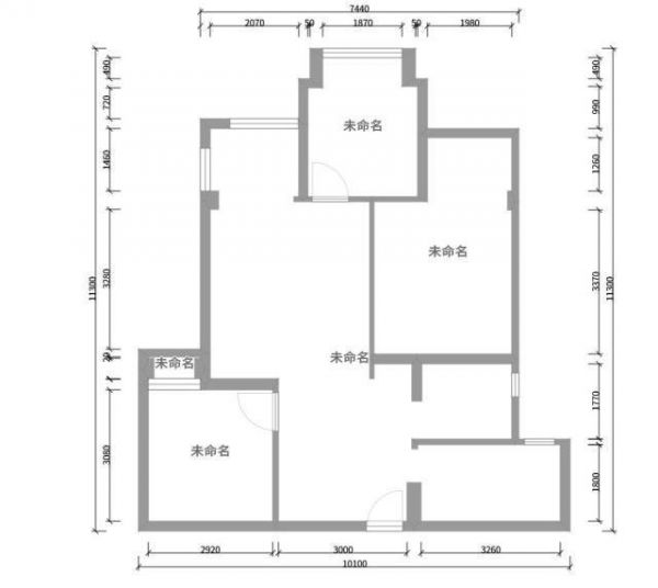 97平米现代风格装修案例