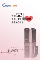 甜蜜521用“芯”去爱你 ,复旦申花智能锁爱TA就购了吧!