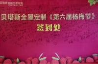 贝塔斯全屋定制第六届杨梅节火热启动