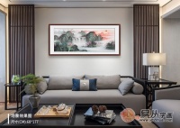 家居装饰中,你该如何有格调的选适合挂客厅的画呢?