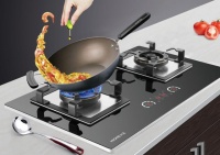 火王触屏燃气灶523/X2，触屏调火超给力