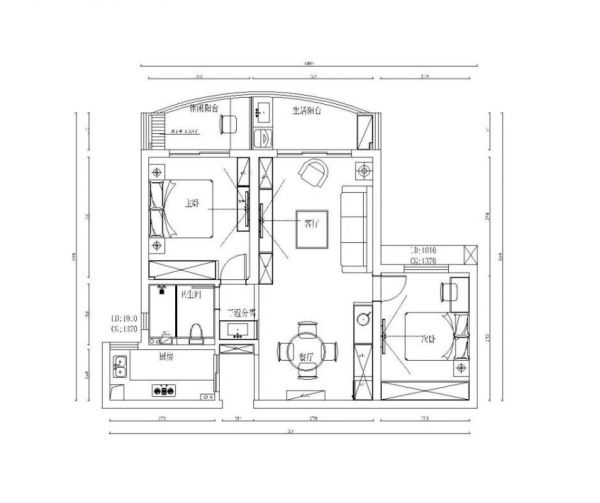 一家三口居住本次设计沿用了日式风格，营造温暖