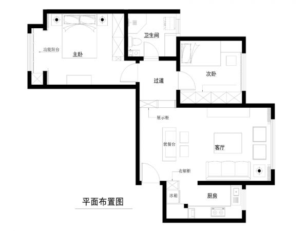 兴达花园简欧装修效果图，留给人内心独白