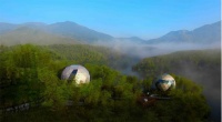 大自然地板天猫超级品牌日,巧妙改造零碳星球度假村