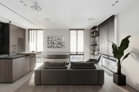 小户型一居室的极简之道黑白灰