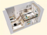 好莱客小复式设计，她在56㎡家活出了100㎡的享受