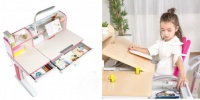 儿童学习桌如何选？材料、功能、设计护童都为你考虑好了