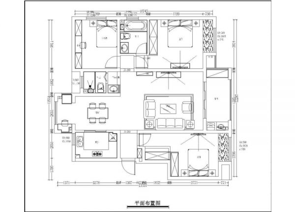 琨御府110平三居北欧风格