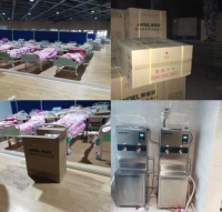 安吉尔联合苏宁 向武汉在建方舱医院捐赠百万直饮水设备