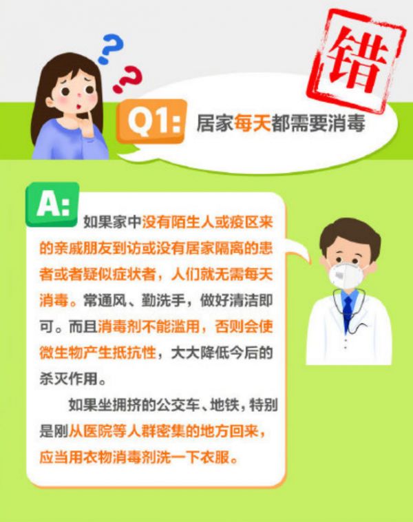 买菜回来要给自己消毒 但千万别天天用消毒水拖地