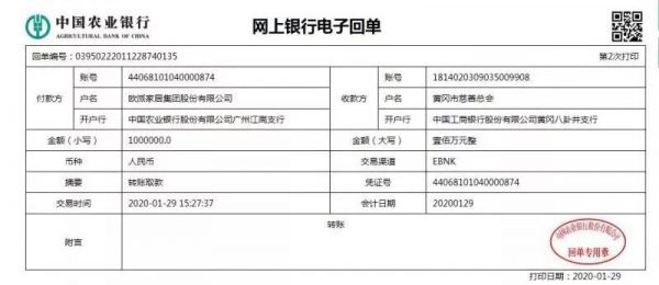 750万人沉甸甸的心意，欧派收到一封来自湖北黄冈的特别来信！