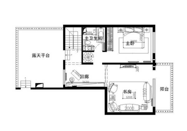 天通中苑150平混搭风格案例效果图