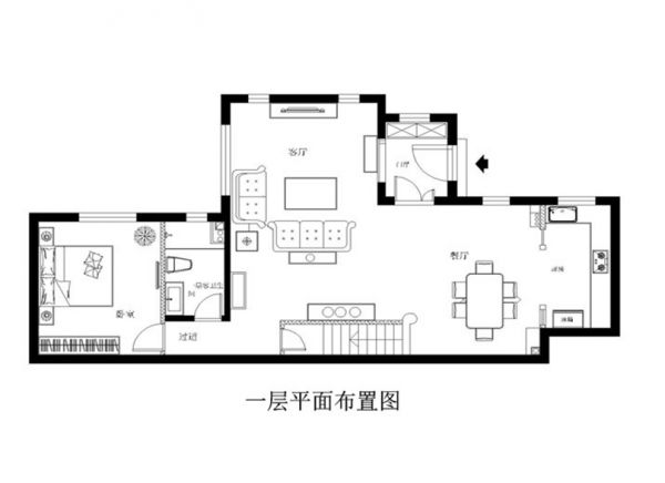 华贸铂金墅180平简欧风格案例赏析