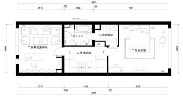 京城雅居别墅250平简欧风格设计方案