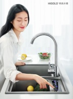 甄子丹力推杀菌去农残厨房神器 丨悍高新一代智能果蔬净化水槽，守护全家舌尖上的安全
