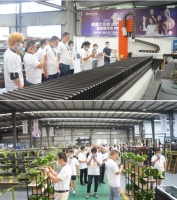 【公司新闻】重庆铝合金门窗联盟一行莅临雅之轩门窗参观