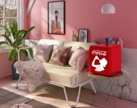 HCK哈士奇x可口可乐，复古小冰箱开启冰爽一夏！