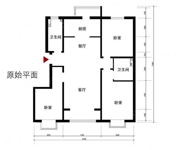 这个75万打造的100㎡小三居 三代同住完全不显拥挤