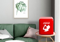 HCK哈士奇x可口可乐复古冰箱，让你冰爽一夏！