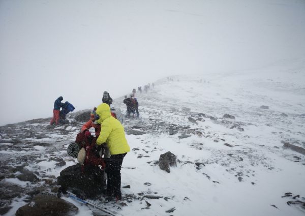 直面雪山 起而行之 |华耐登山队成功登顶海拔6178米玉珠峰