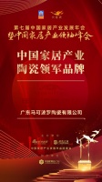 2020大雁奖揭晓:马可波罗获中国家居产业陶瓷领军品牌