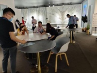 国际陶瓷与卫浴展览会昨开幕 电热暖桌产品受瞩目