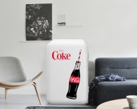 今夏网红爆款诞生！HCK哈士奇x可口可乐联名款复古冰箱