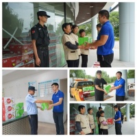 &ldquo;劳动者之家&rdquo;乐璟生活社区 高温慰问送清凉