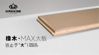 欧典思家地板 橡木·MAX大板测评 大！气磅礴！
