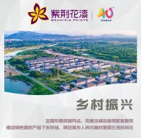 助力乡村振兴,民族品牌紫荆花携“绿色建材”进万家