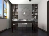 LUZN卢森地板经典黑色 深邃高级的质感