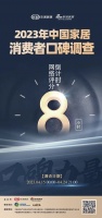 倒计时8小时 | 「2023中国家居消费者口碑调查」打分通道即将关闭!