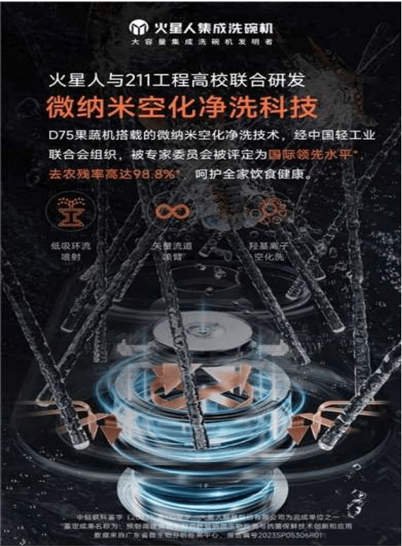 洗碗机“新王牌”上市！火星人D75技术到底有多能打？