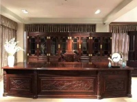 为什么成功企业家的办公室都喜欢用红木办公家具?