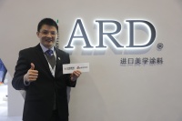 中居文化x新浪家居《建谈》栏目,上海建博会开展首日走进ARD进口美学涂料!