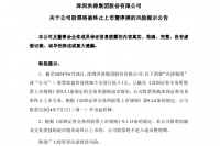 股票收盘价连续20个交易日低于1元!洪涛集团今日起停牌