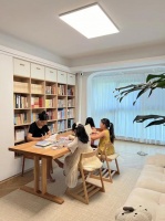 原木装修设计火爆,开放式书房桌成新时代家装标配