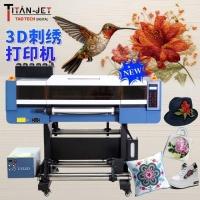 3D刺绣烫画:效率拉满,成本更低!泰拓数码2025全新力作震撼登场!