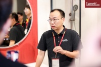 Lamett乐迈石晶·卫浴空间亮相2025厨卫展 引领绿色智造新风尚