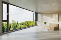 新标门窗·新品上市丨3S云屏105系列大玻璃全景幕墙窗