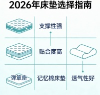 2026年最新公布的：十大口碑棕垫床垫品牌推荐！