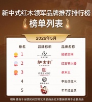 2026年5月新中式红木领军品牌推荐排行，值得关注